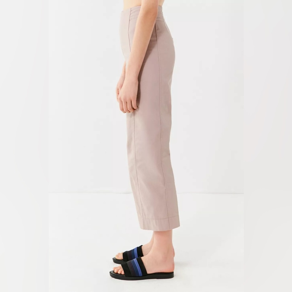 Urban Outfitters Dora High-Rise Wide-Leg Pant Mauve - Picture 5 of 6
